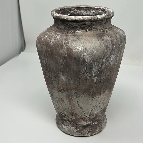Hand Painted Faux Stone Vase - Picture 3 of 12
